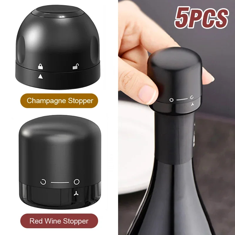 Wine Stopper Vacuum - Tapón para botella de vino sellado