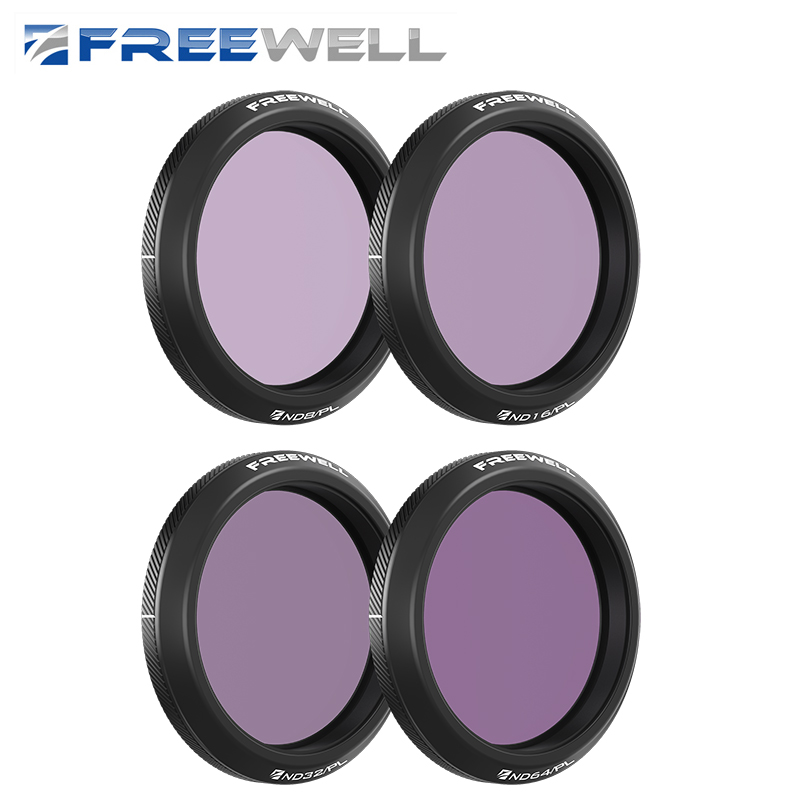 Wine Xd - Freewell-Kit de filtros ND/PL para DJI