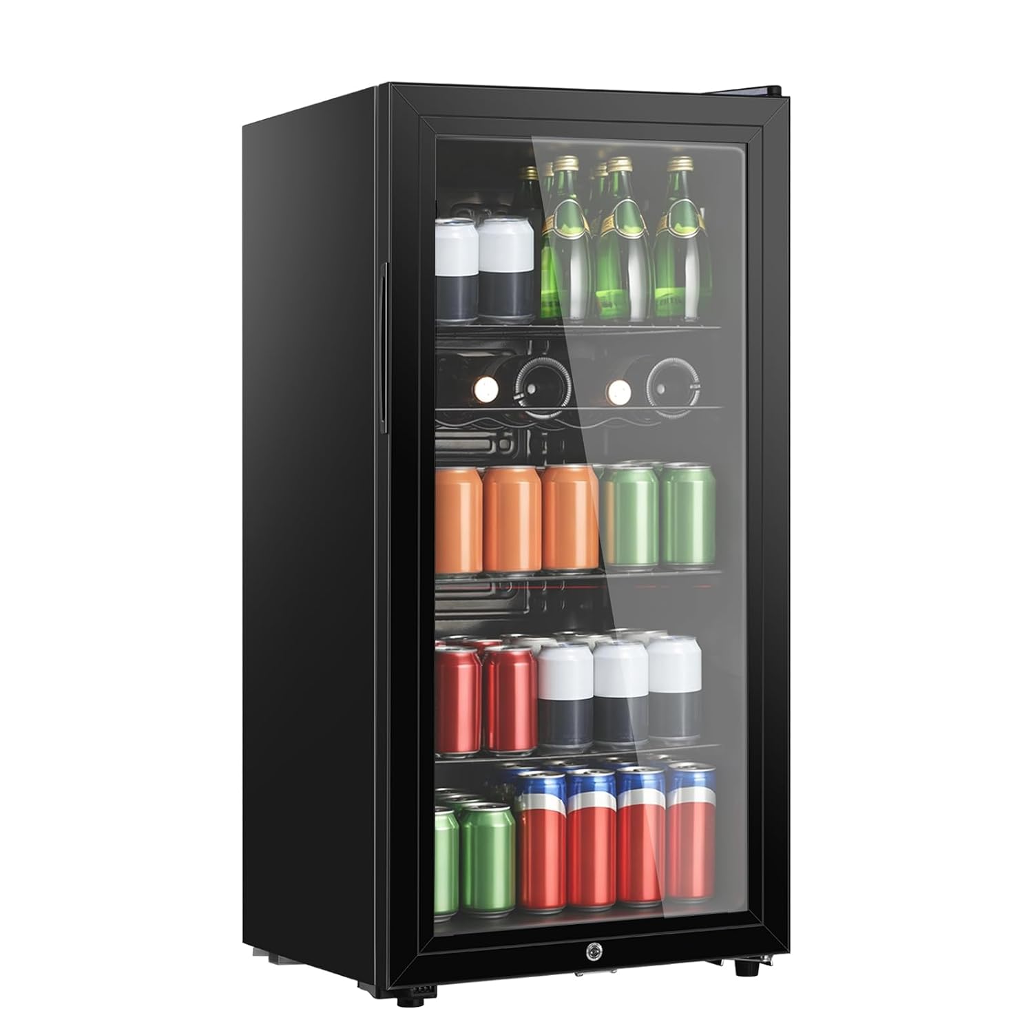 Wine Beer Mini Fridge - Refrigerador para Bebidas de 4.5 Pies