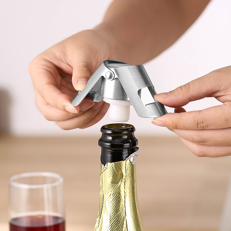 Wine Beer Bottle - Tapón de botella de champán de