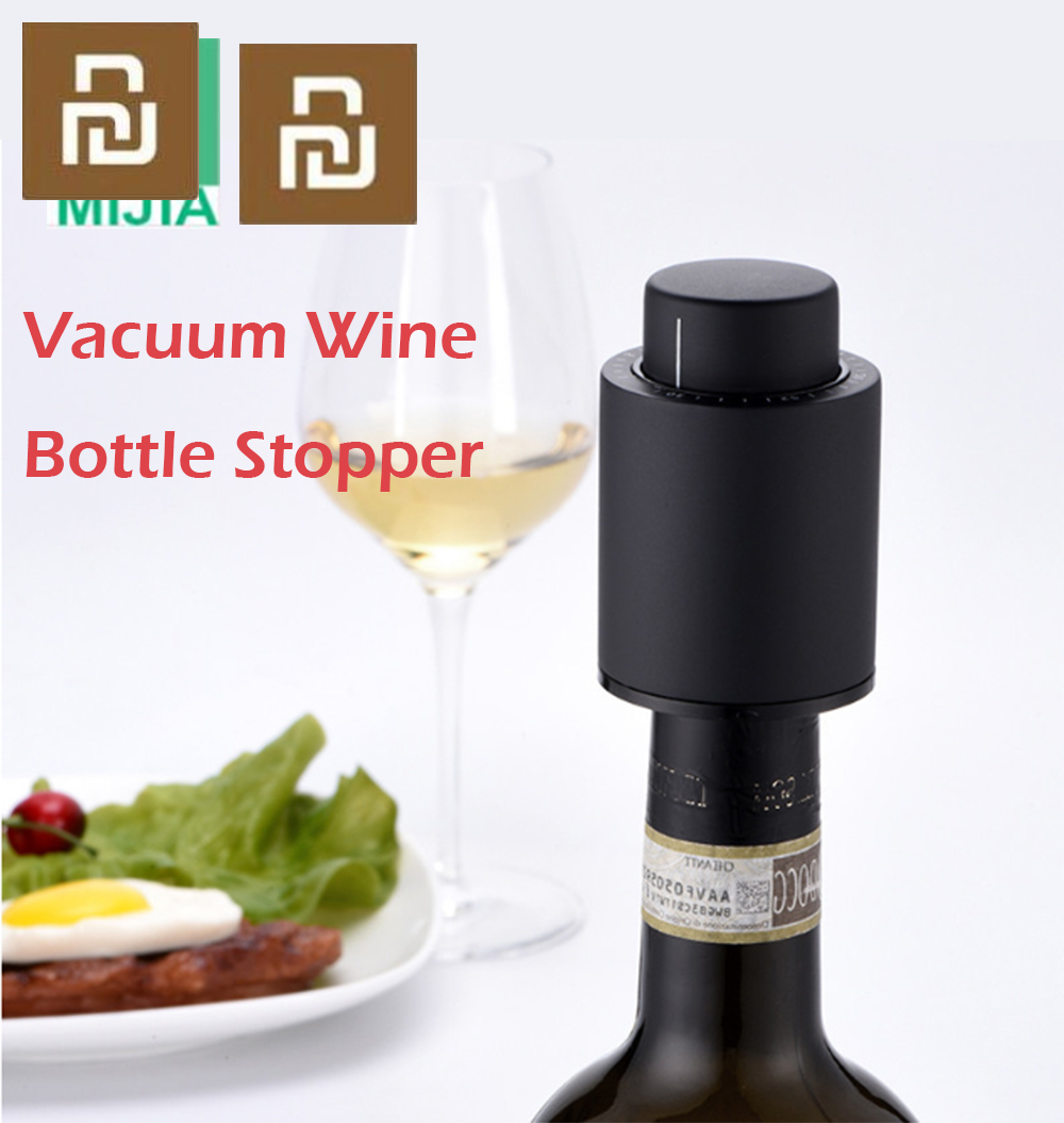 Wine Stopper Vacuum - Youpin-tapón de botella de vino al