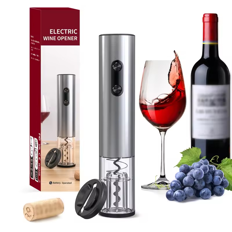 Wine Beer Bottle - Abridor de botellas de vino eléctrico,