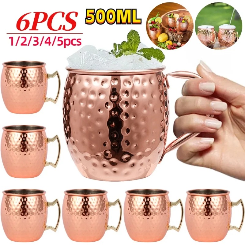 Wine With Beer Cocktail - Juego de 1-6 Tazas para Cócteles,