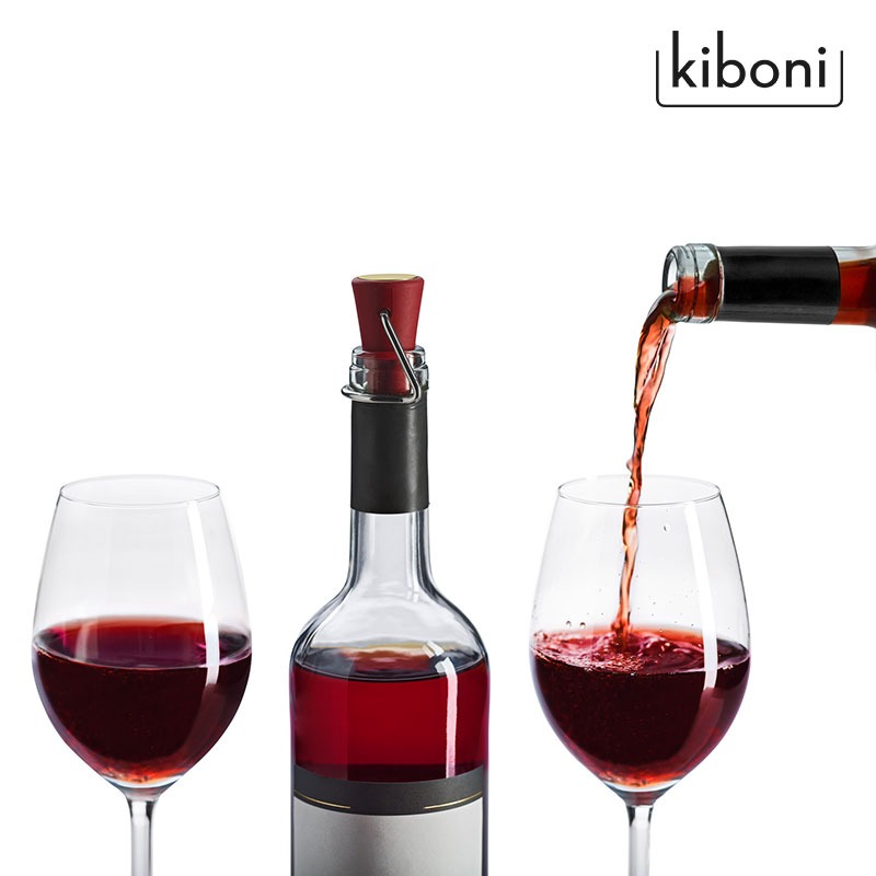 Wine Stopper Vacuum - Tapón de botella de vino tinto