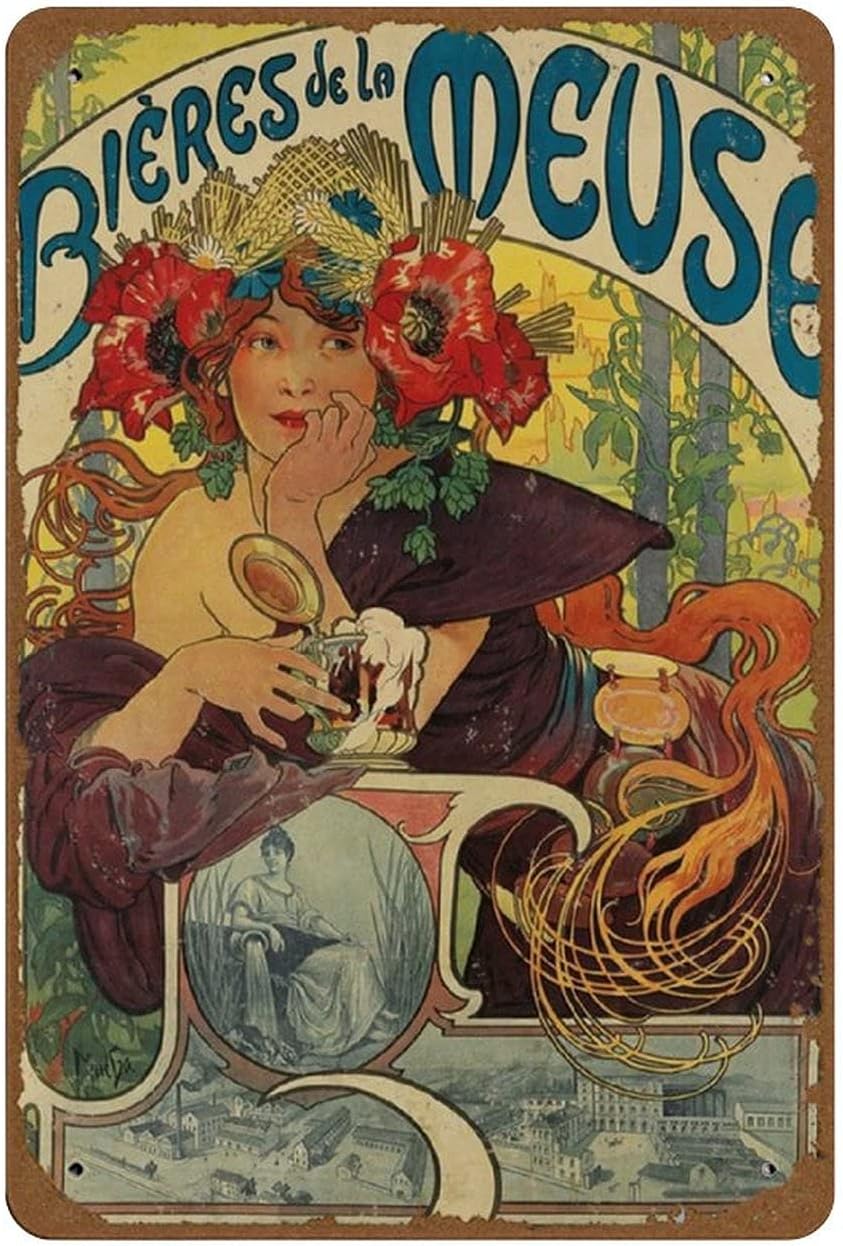 Wine Beer Spirits - Bières De La Meuse Francia 1897