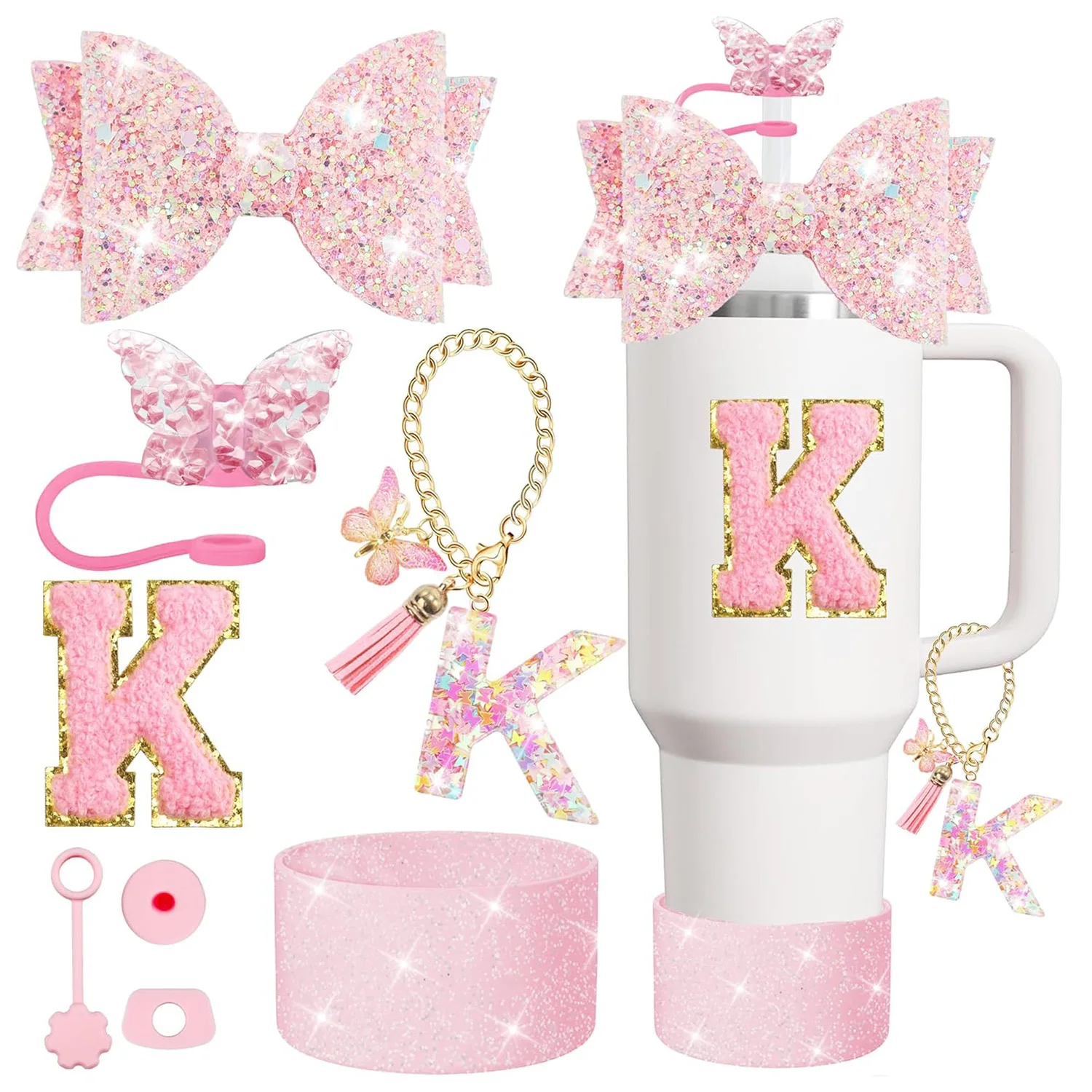 Bottle Stopper Set - Juego de accesorios de taza para