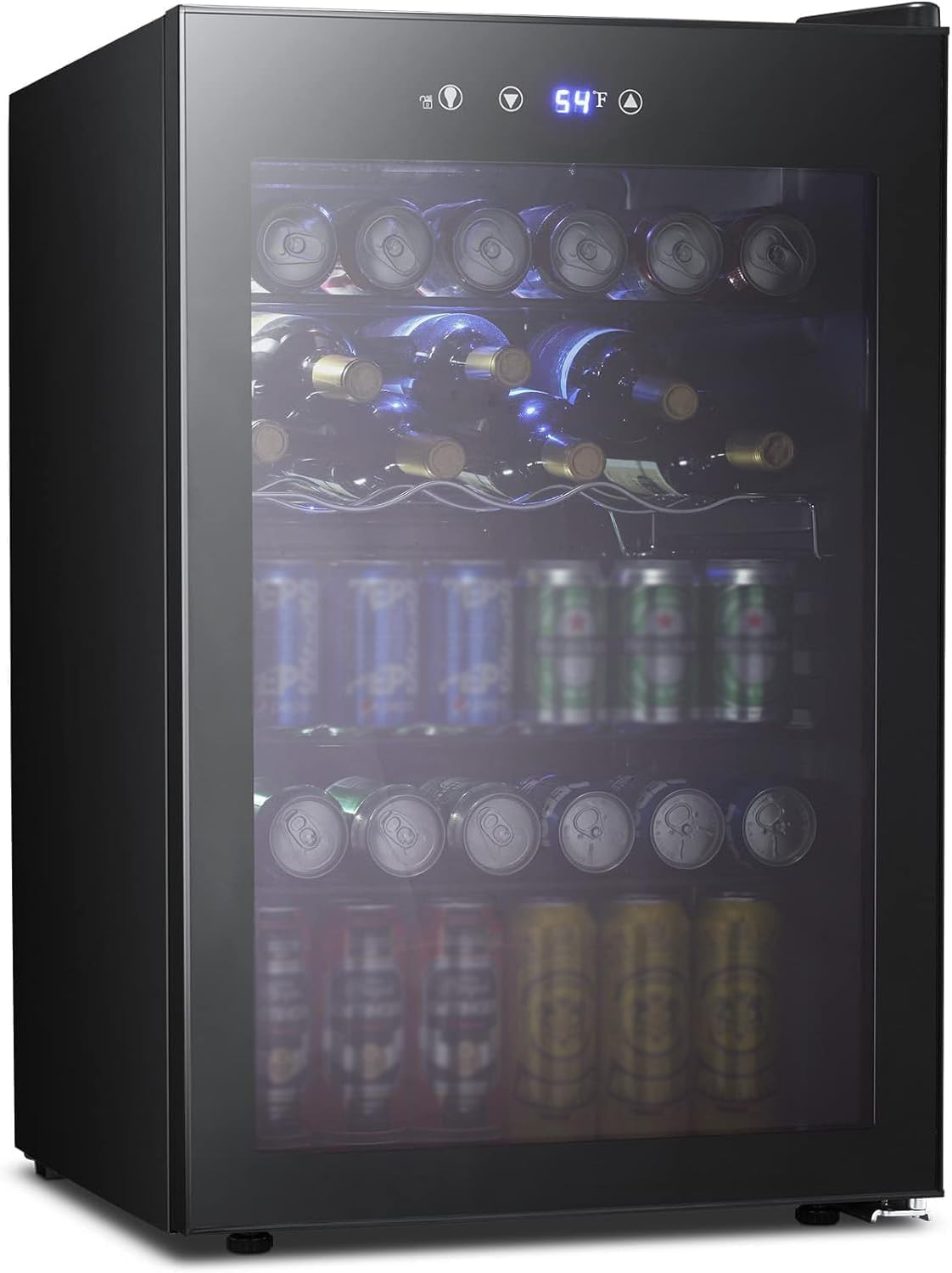 Wine Beer Mini Fridge - Enfriador de Bebidas de 4.5 Pies