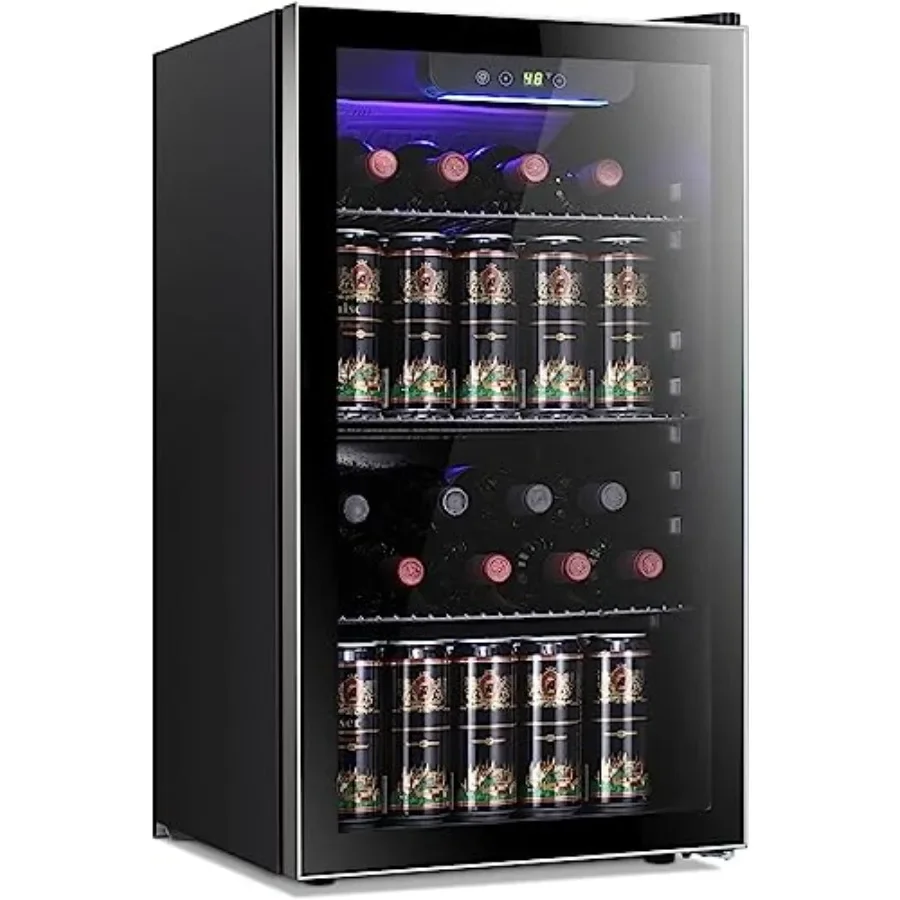 Wine Beer Mini Fridge - Nevera/Armario Enfriador de Vino para 26