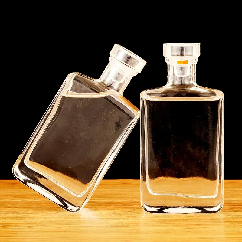 Wine Beer Spirits - Decantador de whisky de vidrio sin