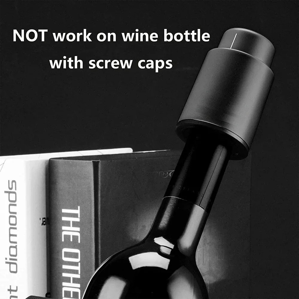 Tapón de Vino Reutilizable con - Wine Stopper Vacuum reseña y precio