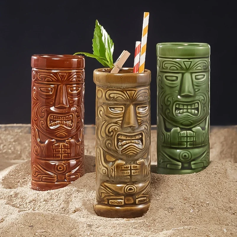 Taza Tiki hawaiana de 60 tipos - Wine With Beer Cocktail reseña y precio