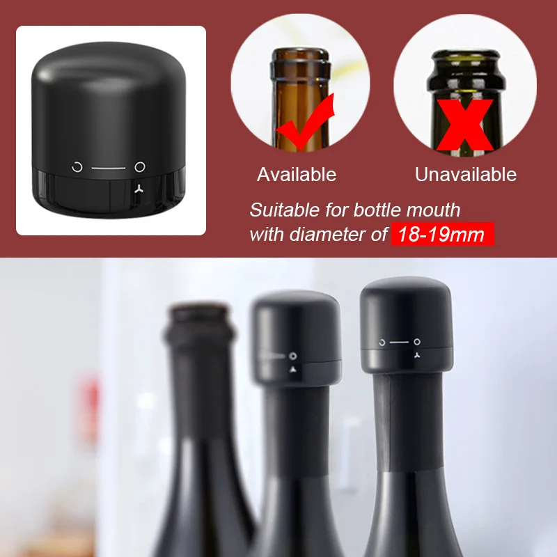 Tapón para botella de vino sel - Wine Stopper Vacuum reseña y precio
