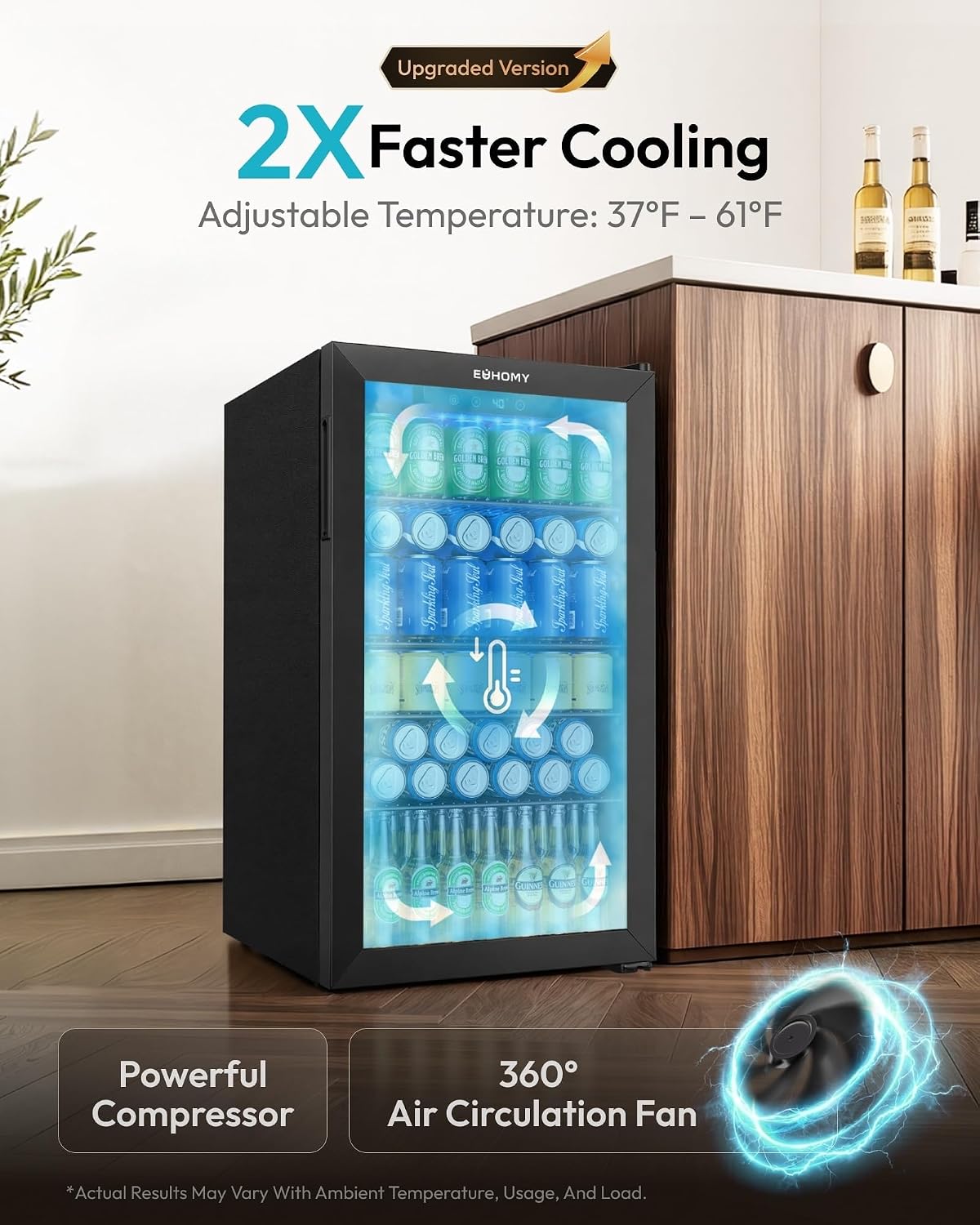 Mini Refrigerador para 130 Lat - Wine Beer Mini Fridge reseña y precio