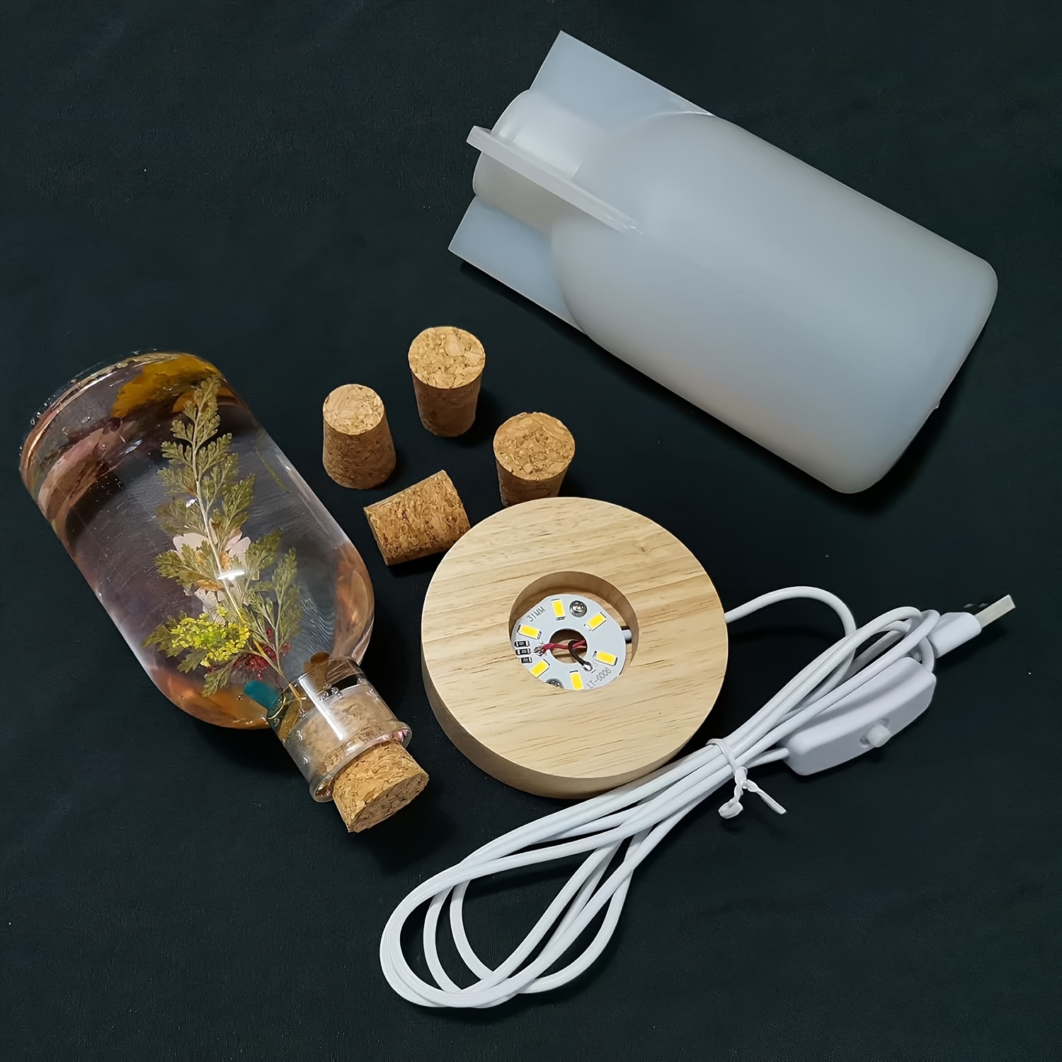 Juego de moldes de resina para - Bottle Stopper Set reseña y precio
