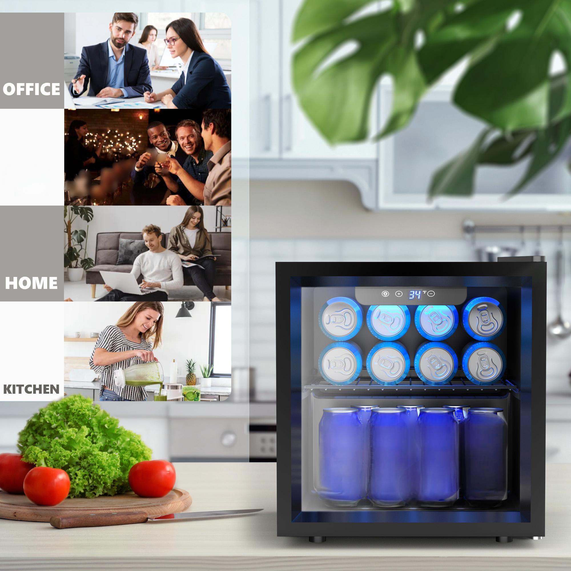 Mini Refrigerador EKOJUCE con  - Wine Beer Mini Fridge reseña y precio