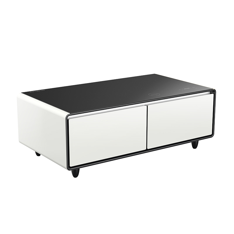 Mesa de Centro Inteligente con - Wine Beer Mini Fridge reseña y precio