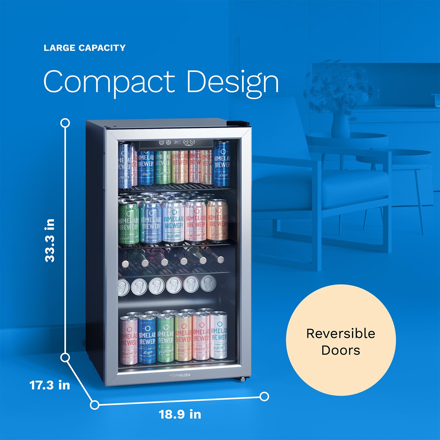 Refrigerador y Enfriador de Be - Wine Beer Mini Fridge reseña y precio
