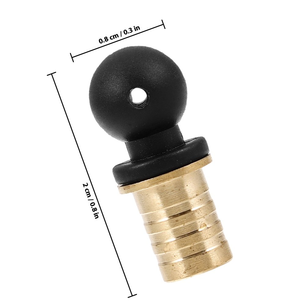 Juego de 4 Tapones de Latón pa - Bottle Stopper Set reseña y precio