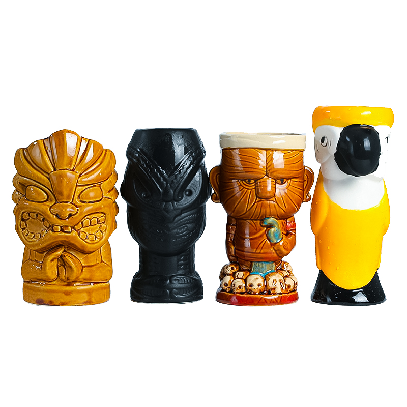 Tazas Tiki de Hawái, Taza para - Wine With Beer Cocktail reseña y precio