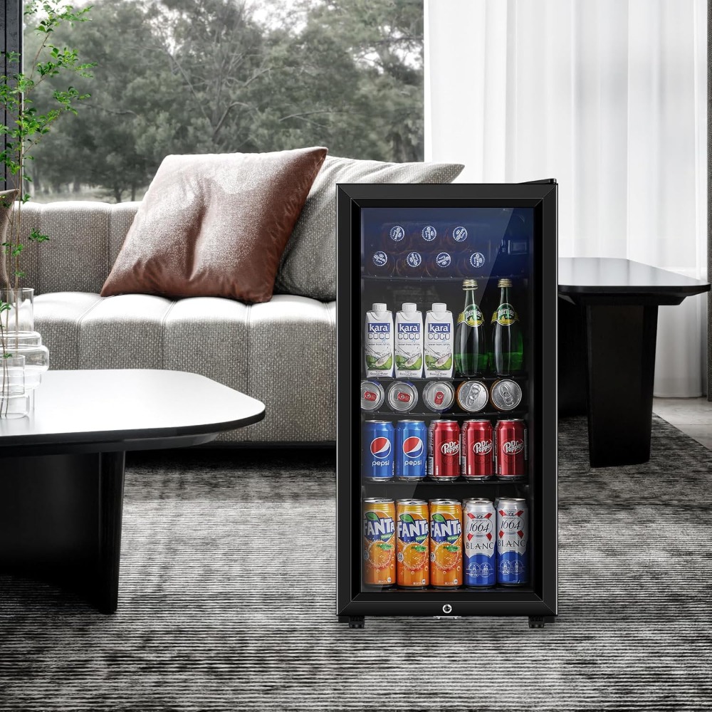 Refrigerador de bebidas, minir - Wine Beer Mini Fridge reseña y precio