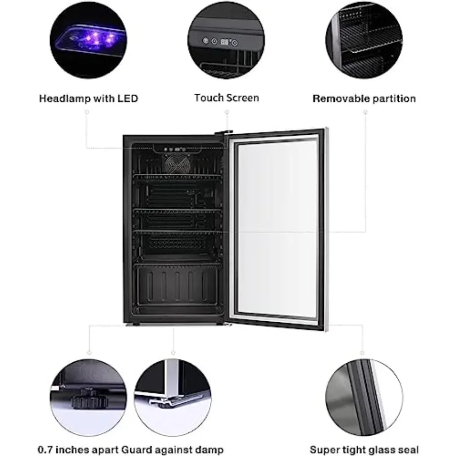 Nevera/Armario Enfriador de Vi - Wine Beer Mini Fridge reseña y precio