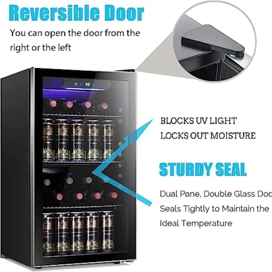 Nevera/Armario Enfriador de Vi - Wine Beer Mini Fridge reseña y precio