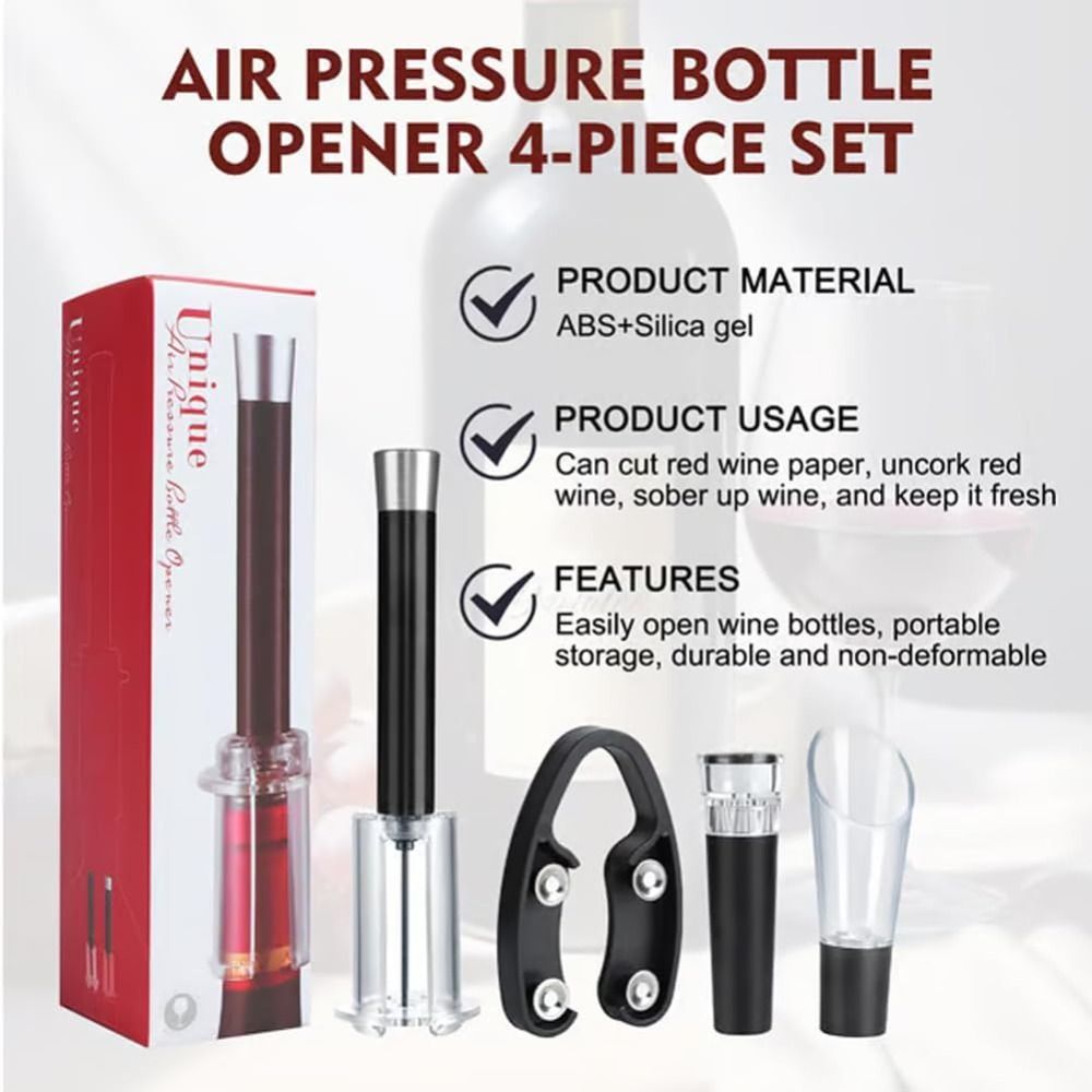 Accesorios de Bar, Juego de Ab - Wine Beer Bottle reseña y precio
