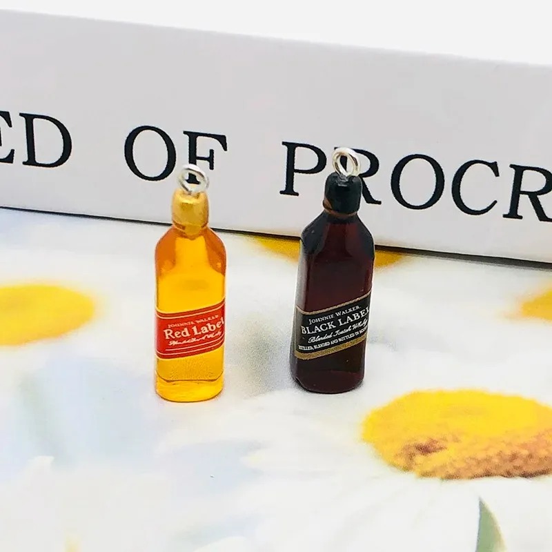 10 unidades de pequeños dijes  - Wine Beer Bottle reseña y precio