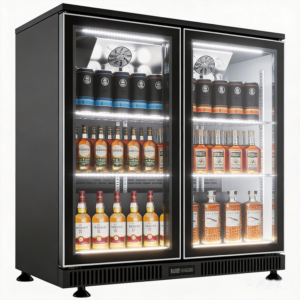 Refrigerador de Bar con Puerta - Wine Beer Mini Fridge reseña y precio