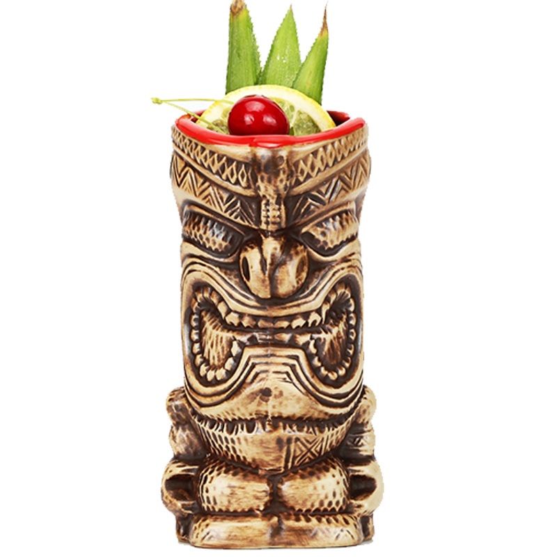 Taza de cóctel de tazas Tiki d - Wine With Beer Cocktail reseña y precio
