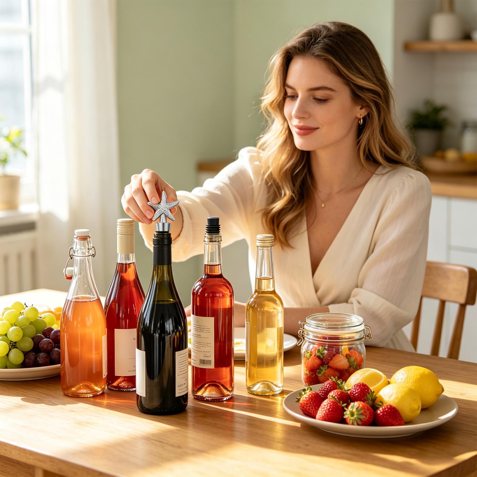 1 unidad de tapón de silicona  - Wine Stopper Vacuum reseña y precio