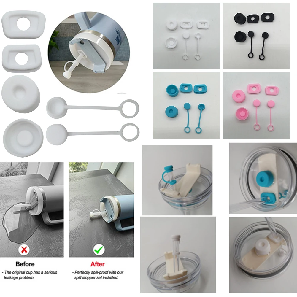 Juego de tapones de silicona a - Bottle Stopper Set reseña y precio
