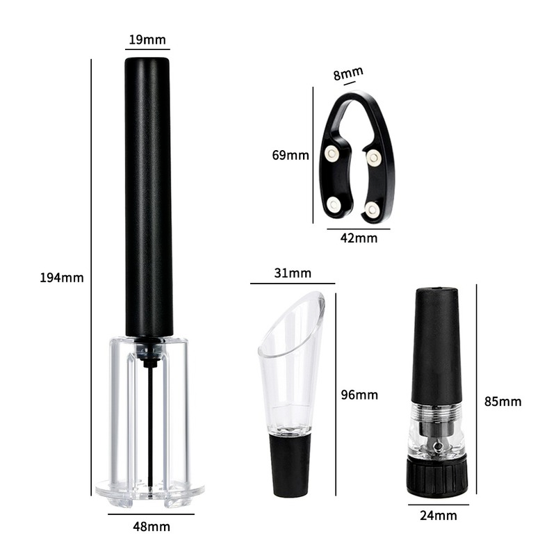 Bomba de aire abridor de botel - Wine Stopper Vacuum reseña y precio