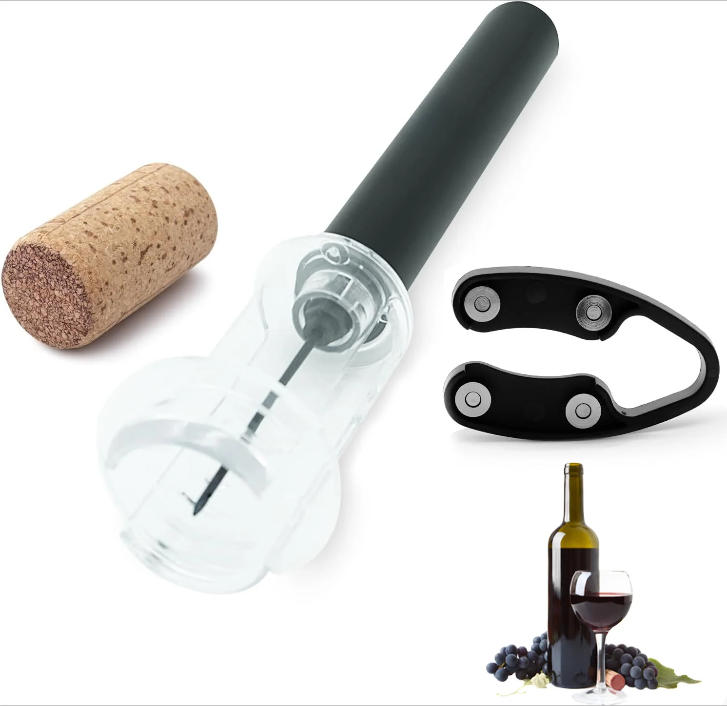 Bomba de aire abridor de botel - Wine Beer Bottle reseña y precio
