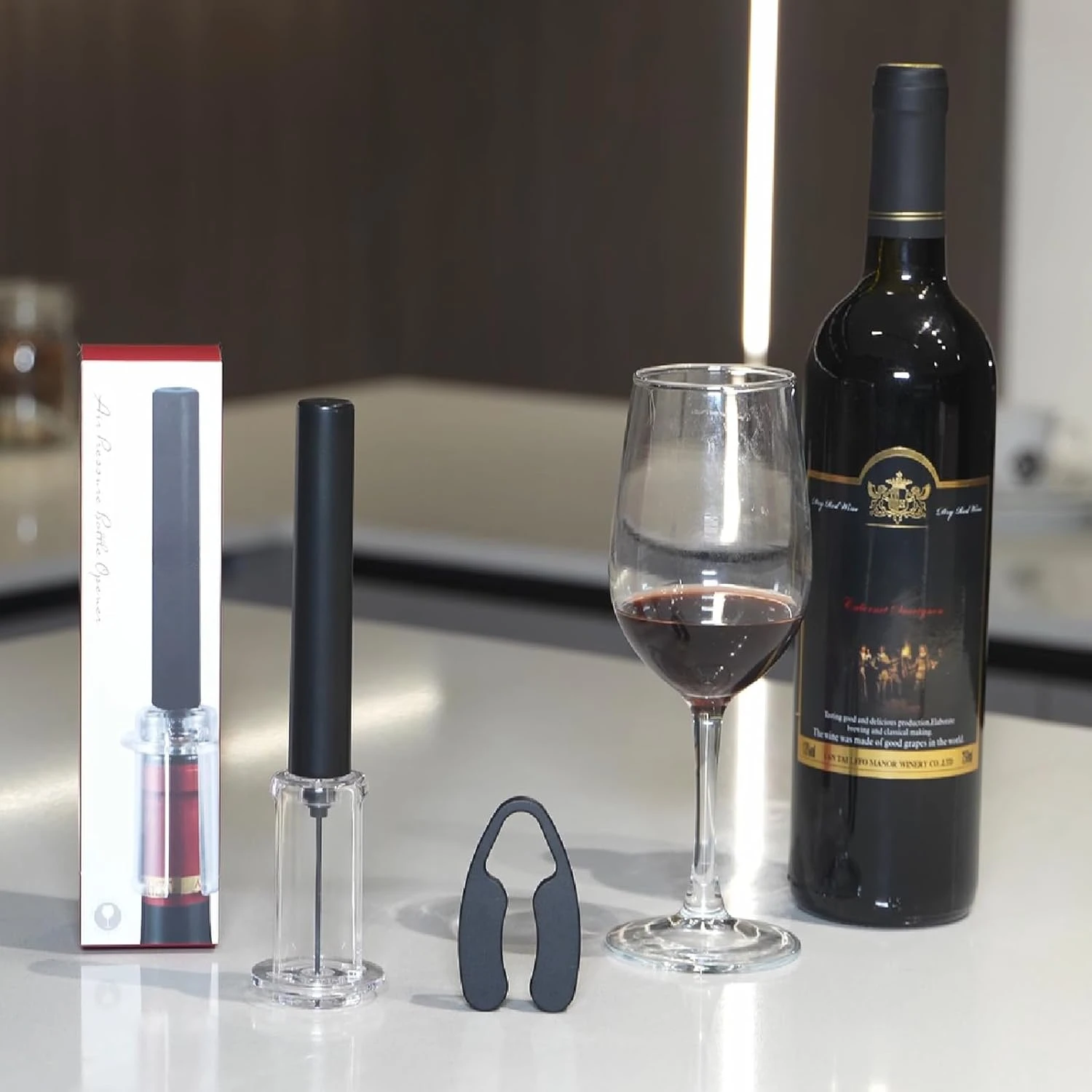 Bomba de aire abridor de botel - Wine Beer Bottle reseña y precio