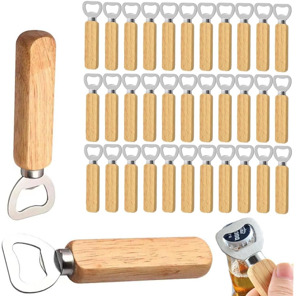 Abridor de botellas de madera, - Wine Beer Spirits reseña y precio